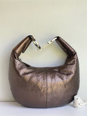 HOBO Leather Clutch Handbag